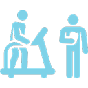 Physical examination with a doctor
